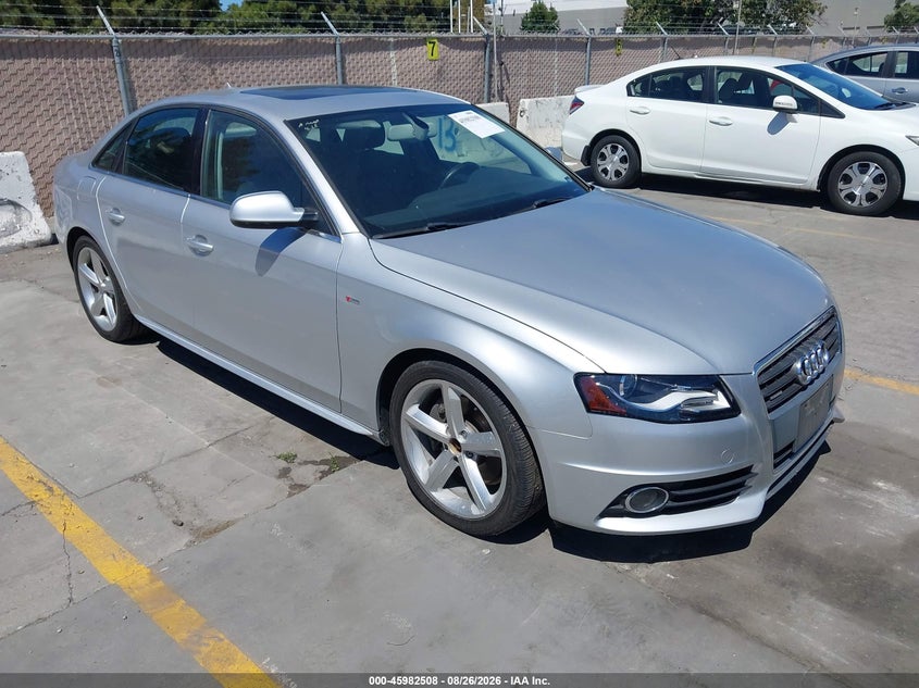 2012 AUDI A4 auction photo 1