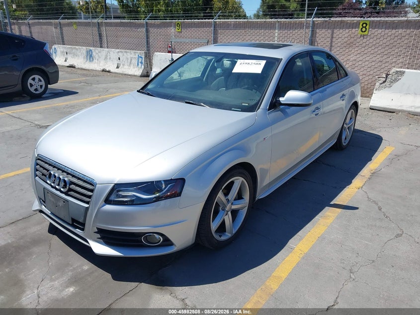 2012 AUDI A4 auction photo 2