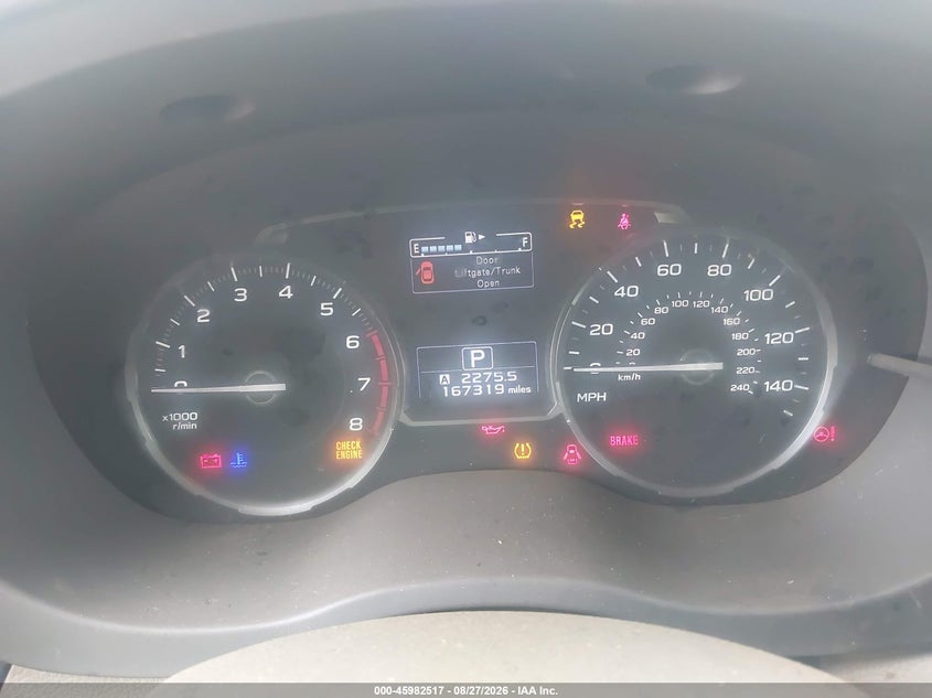 2017 SUBARU FORESTER auction photo 7