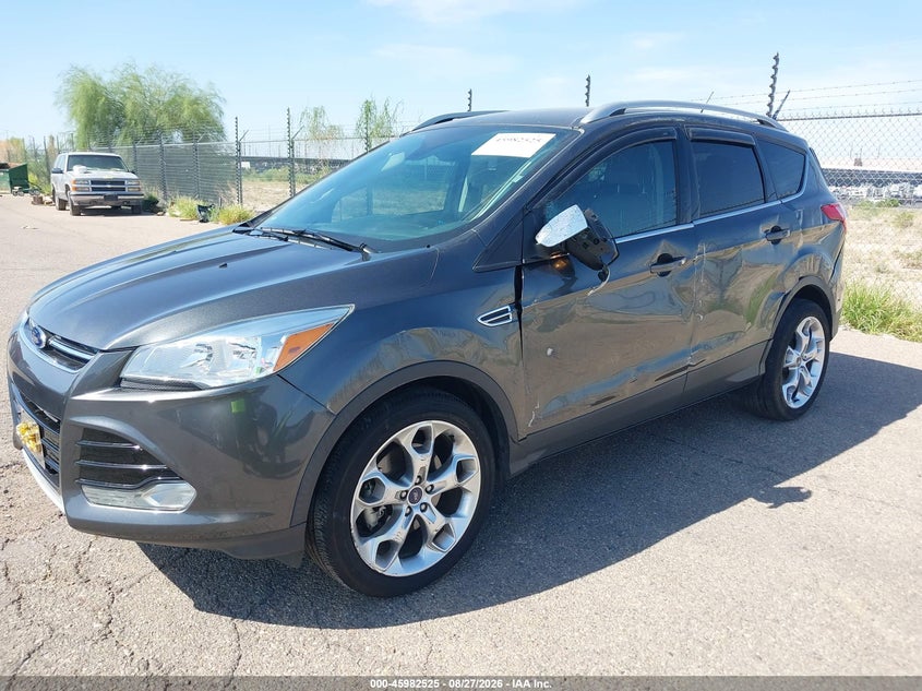 2016 Ford Escape, Переворот, IAAI, VIN 1FMCU0J90GUB73160 — фото 2