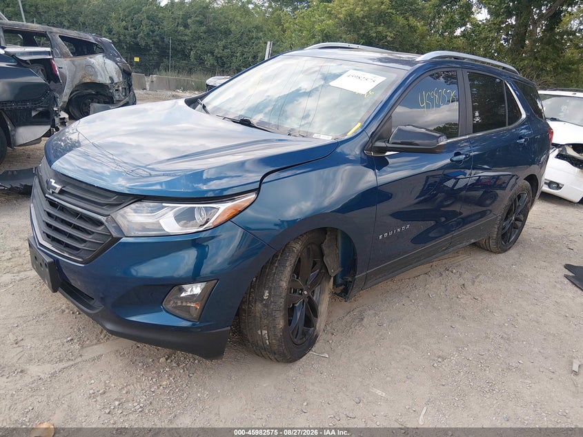 2021 Chevrolet Equinox, Right Front, IAAI, VIN 3GNAXUEV2ML329939 — photo 2