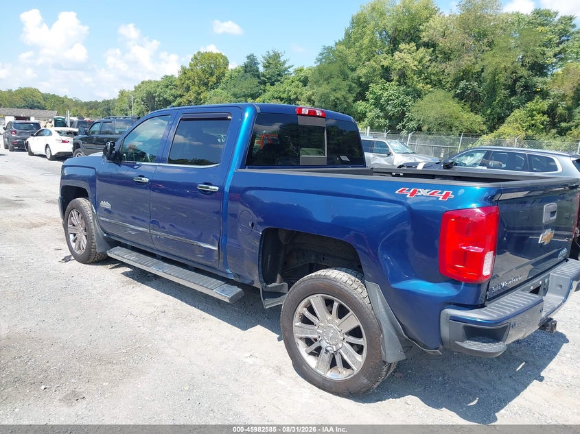 Vin: 3gcuktej6hg337939, lot: 46481825, chevrolet silverado 1500 high country 20173