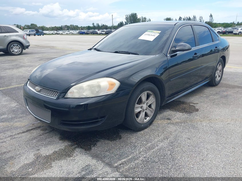 Vin: 2g1wa5e33c1241821, lot: 46481846, chevrolet impala ls 20122
