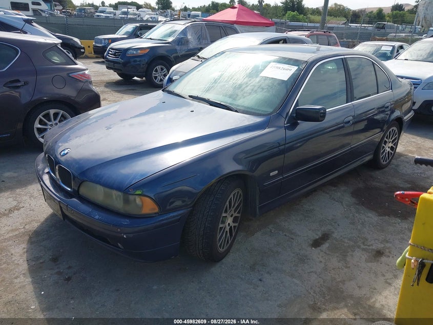2002 BMW 5er, Обычный износ, IAAI, VIN WBADT63432CH96738 — фото 2