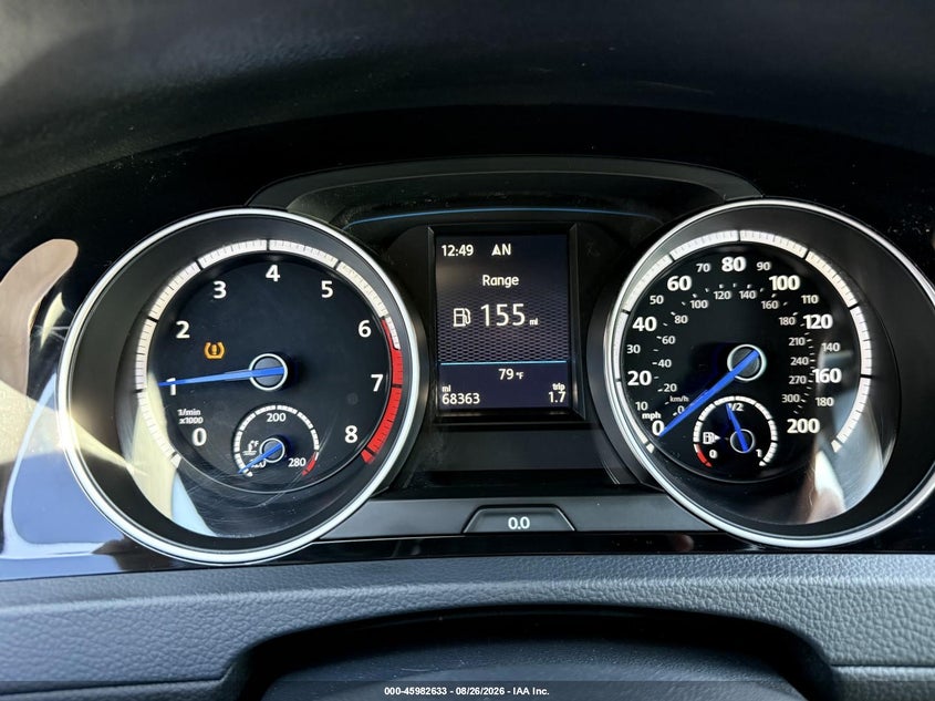 2017 VOLKSWAGEN GOLF R auction photo 7