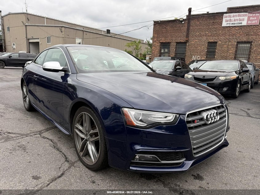 2013 AUDI S5 auction photo 1