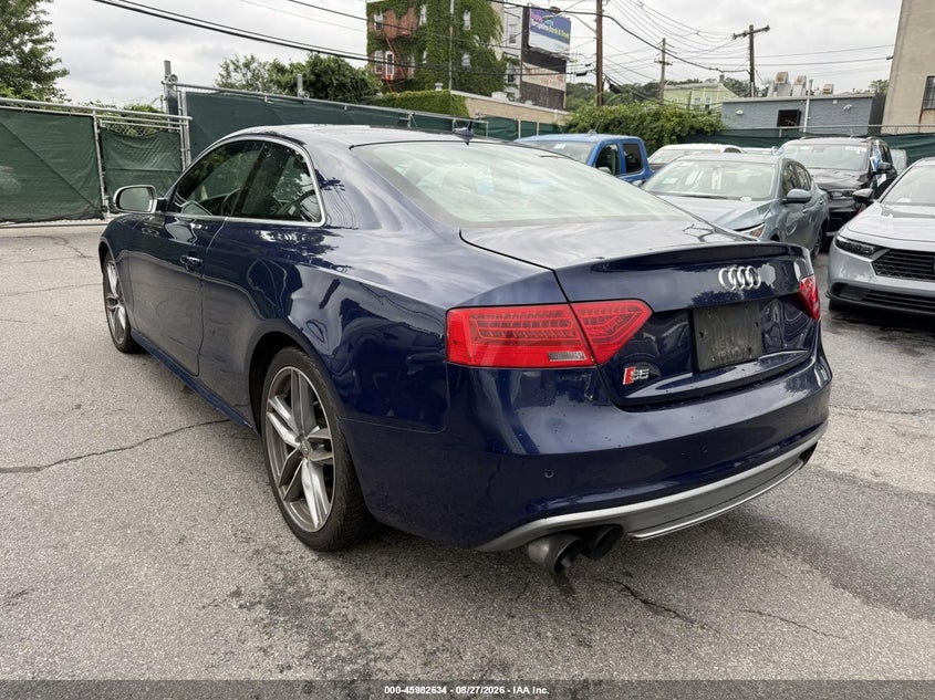 2013 AUDI S5 auction photo 3