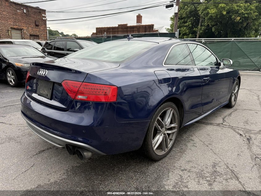 2013 AUDI S5 auction photo 4