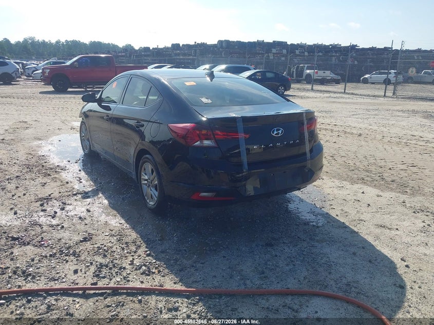 HYUNDAI ELANTRA 2020 VIN KMHD84LF8LU994441