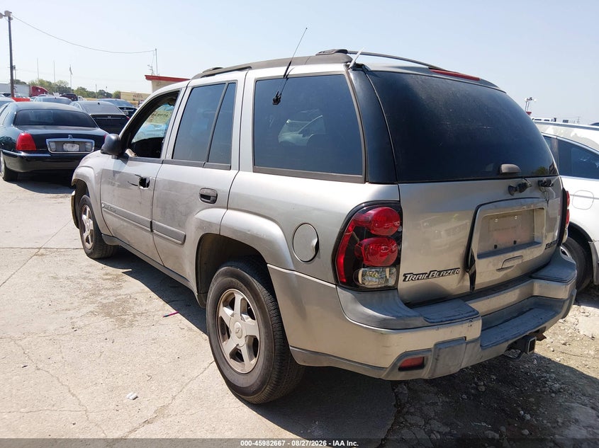 CHEVROLET TRAILBLAZER 2002 VIN 1GNDS13S522162042