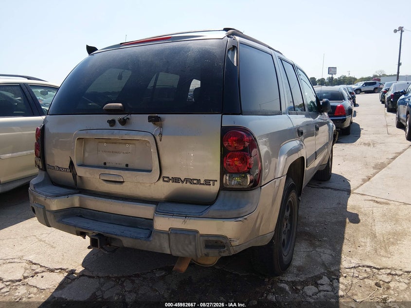 CHEVROLET TRAILBLAZER 2002 VIN 1GNDS13S522162042