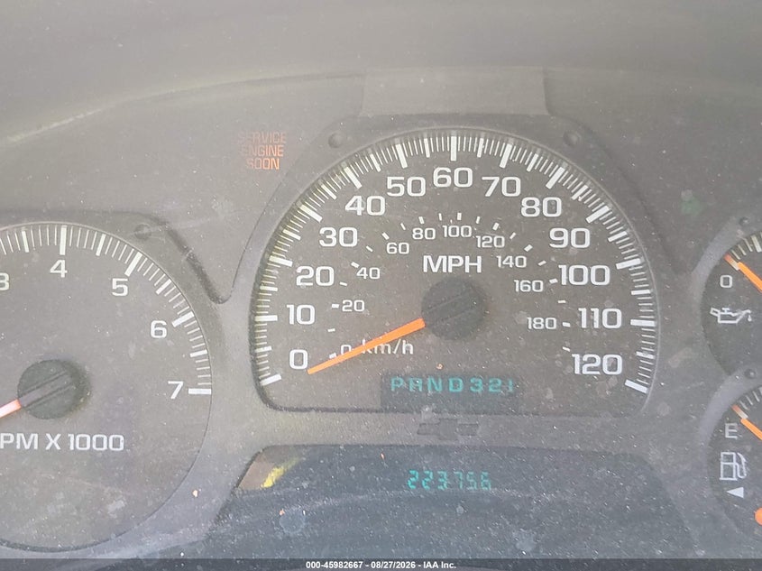 CHEVROLET TRAILBLAZER 2002 VIN 1GNDS13S522162042