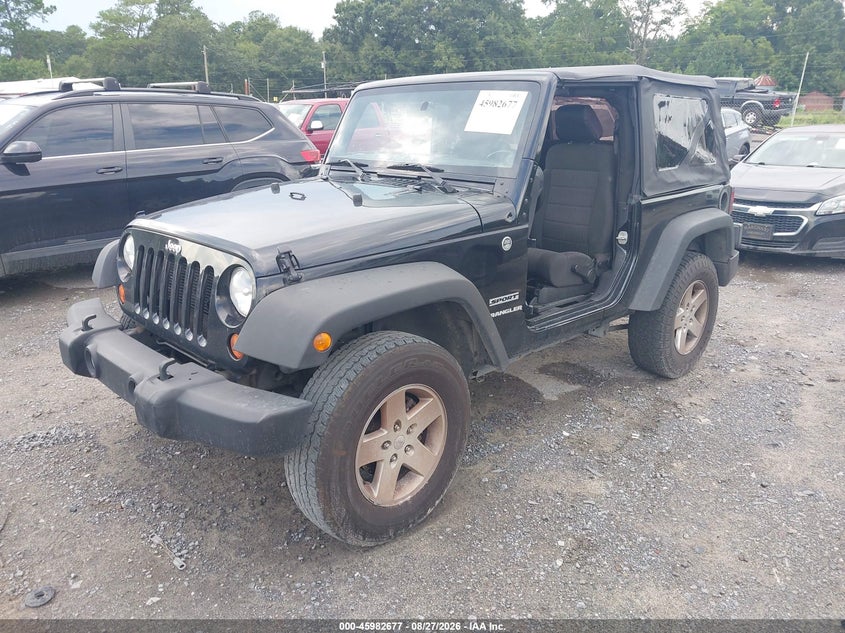 Vin: 1c4ajwag3cl226908, lot: 46481927, jeep wrangler sport 20122