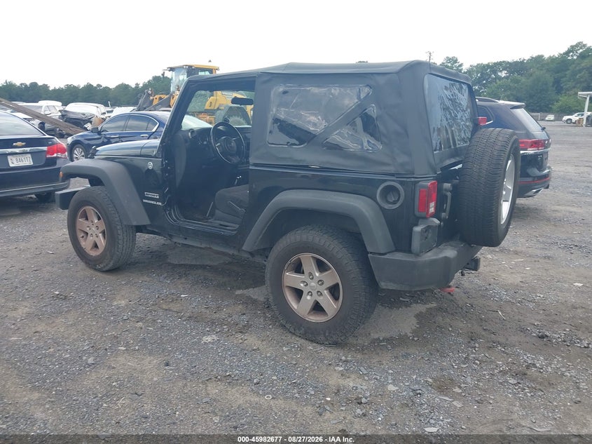Vin: 1c4ajwag3cl226908, lot: 46481927, jeep wrangler sport 20123