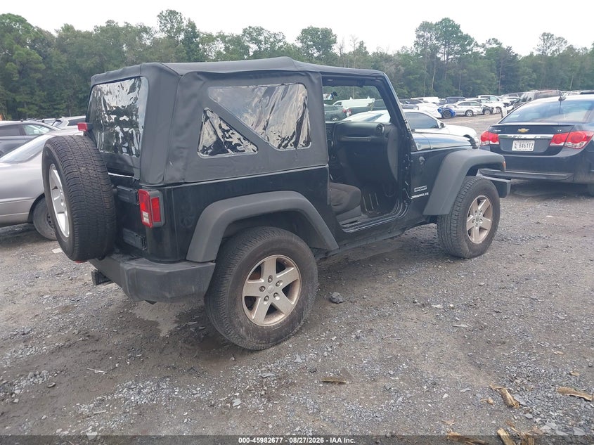 Vin: 1c4ajwag3cl226908, lot: 46481927, jeep wrangler sport 20124