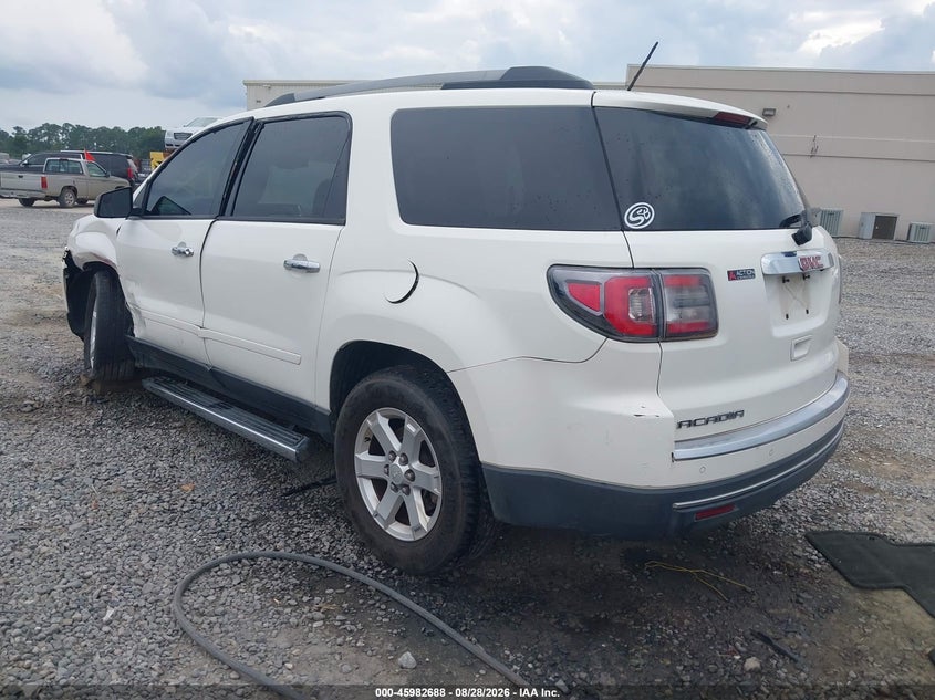 Vin: 1gkkrpkd9dj258271, lot: 46481961, gmc acadia sle-2 20133