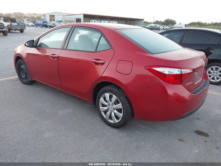 Vin: 5yfburhe2fp307069, lot: 46482037, toyota corolla le 20153