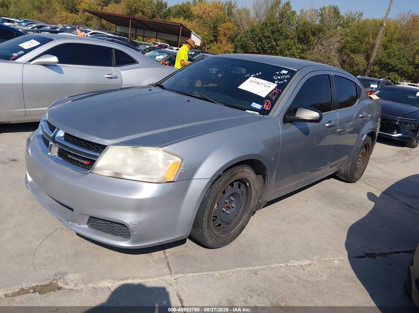DODGE AVENGER 2013 VIN 1C3CDZAB4DN541135
