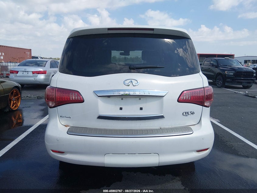 INFINITI QX56 2012 VIN JN8AZ2NE6C9015004