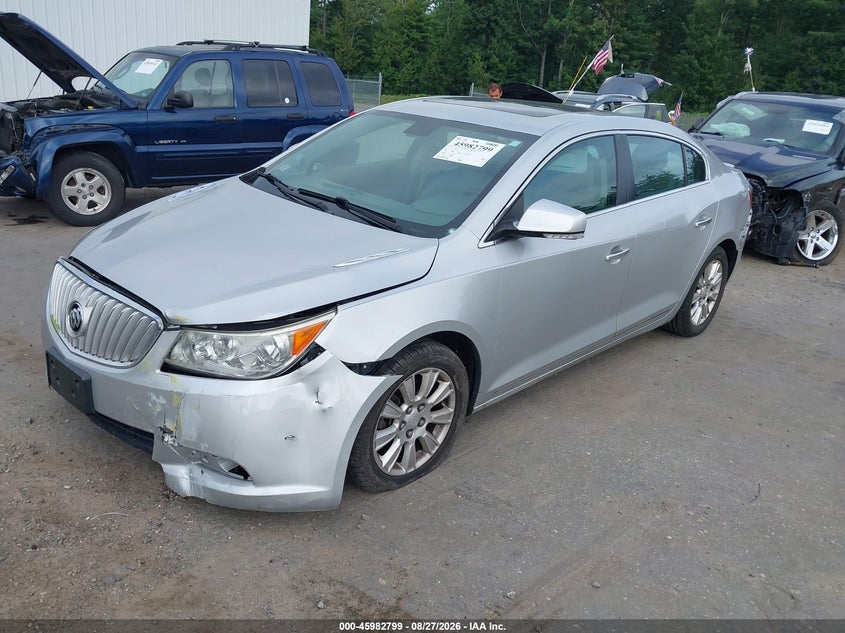 2012 Buick LaCrosse, Front End, IAAI, VIN 1G4GD5ER8CF373145 — photo 2