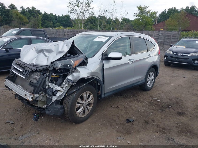 2012 Honda CR-V, Front End, IAAI, VIN 2HKRM4H72CH627553 — photo 2