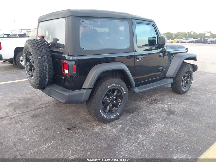 Vin: 1c4gjxan0mw667698, lot: 46482092, jeep wrangler willys 4x4 20214