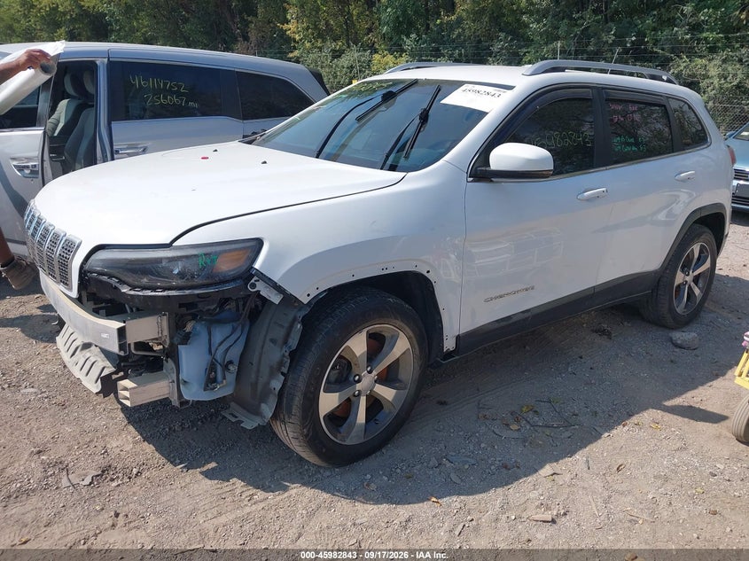 Vin: 1c4pjmdxxkd378090, lot: 46482116, jeep cherokee limited 4x4 20192
