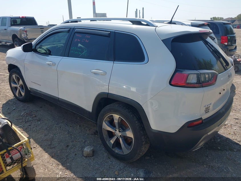 Vin: 1c4pjmdxxkd378090, lot: 46482116, jeep cherokee limited 4x4 20193