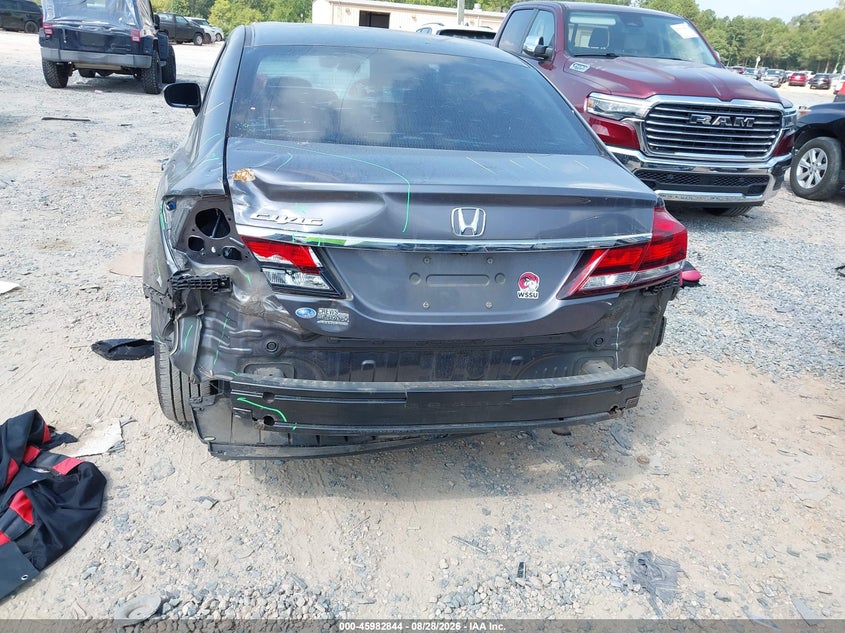 2015 HONDA CIVIC SEDAN 1.8L I-4 VVT, REGULAR , 143HP