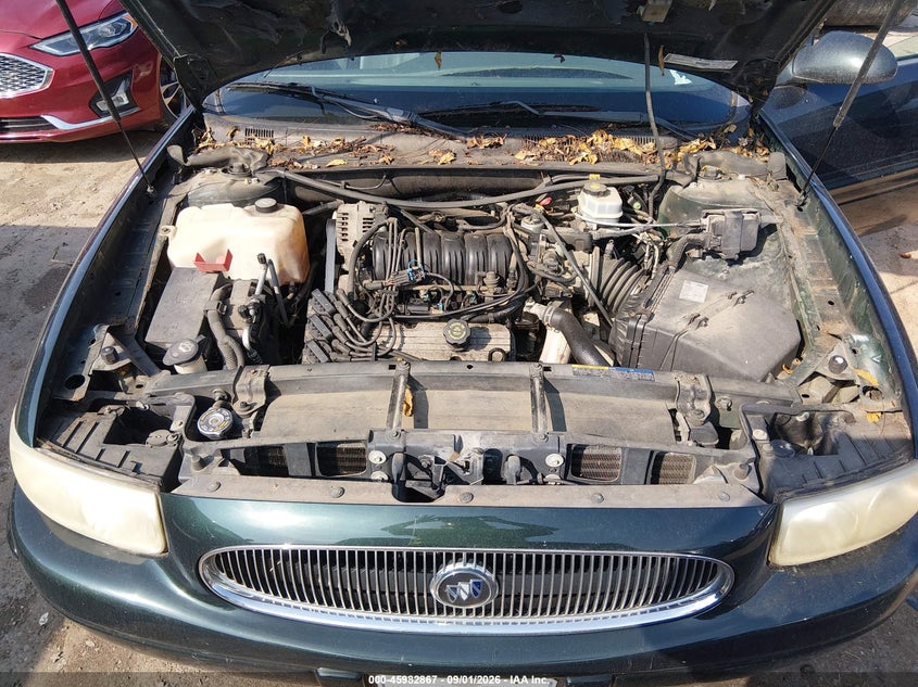 2002 BUICK LESABRE SEDAN 3.8L V-6 REGULAR , 205HP