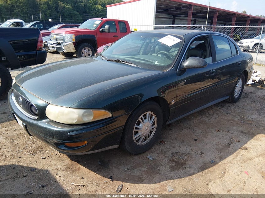 2002 BUICK LESABRE SEDAN 3.8L V-6 REGULAR , 205HP