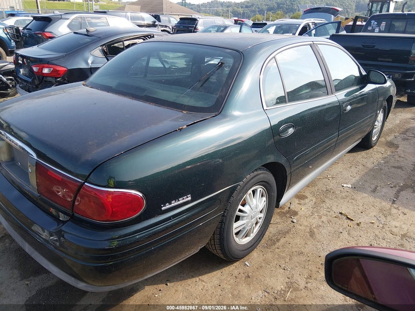 2002 BUICK LESABRE SEDAN 3.8L V-6 REGULAR , 205HP
