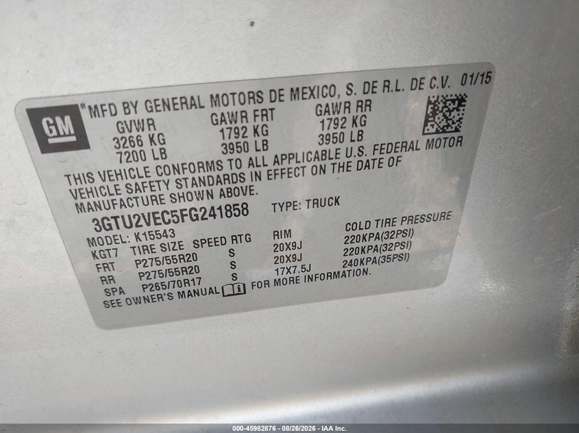 GMC SIERRA 1500 - zdjęcie 9