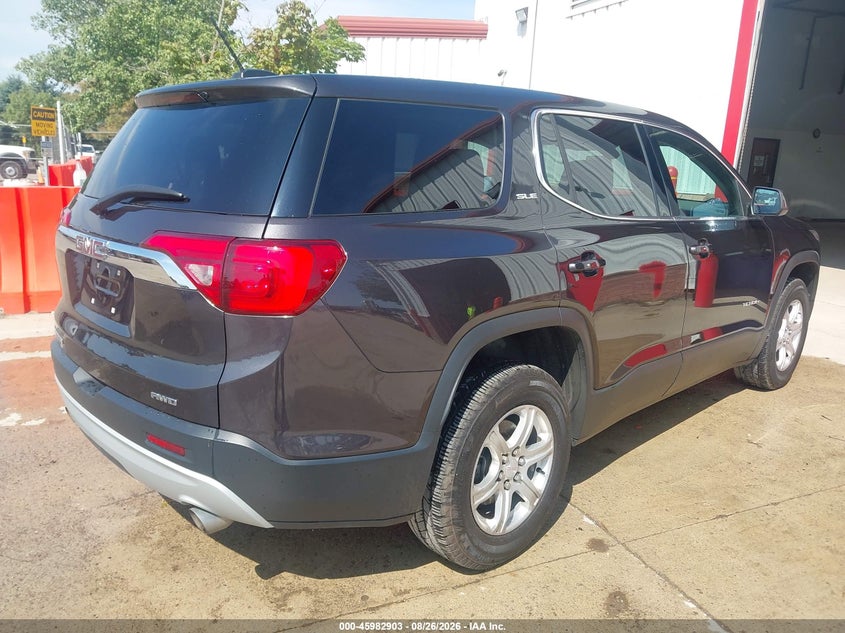 Vin: 1gkknrls4kz142611, lot: 46482176, gmc acadia sle-1 20194