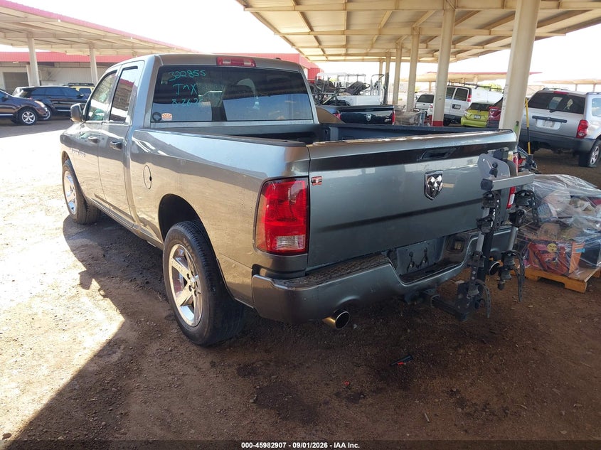 Vin: 1c6rd6ftxcs322855, lot: 46482180, ram 1500 express 20123