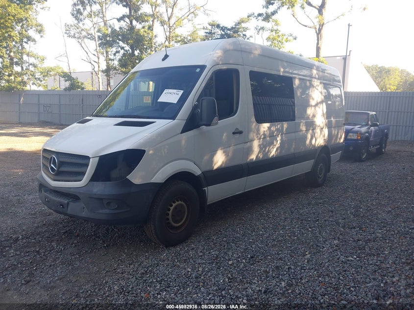 2017 Mercedes-Benz Sprinter, Удар спереди, IAAI, VIN WD4PE8CD8HP550312 — фото 2