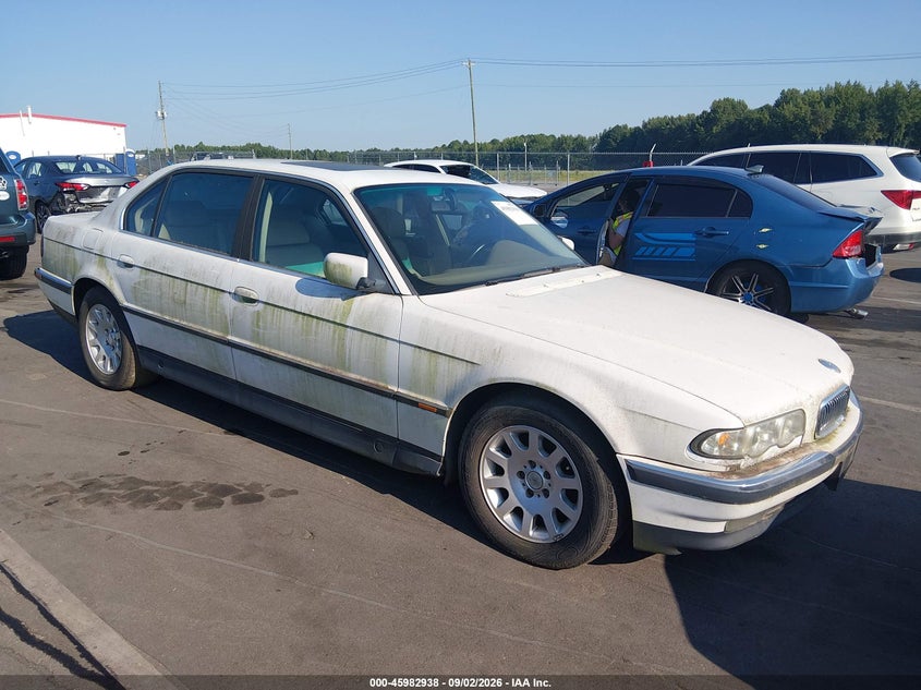 1998 BMW 740Il, Wear, IAAI, VIN WBAGJ832XWDM22542