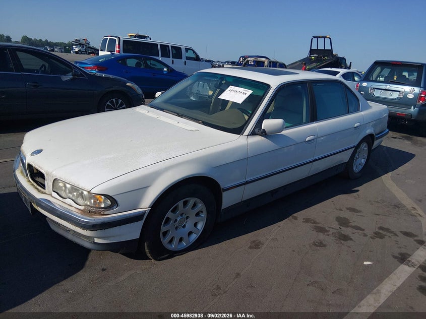 1998 BMW 740IL auction photo 2