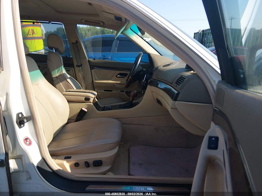 1998 BMW 740IL auction photo 5