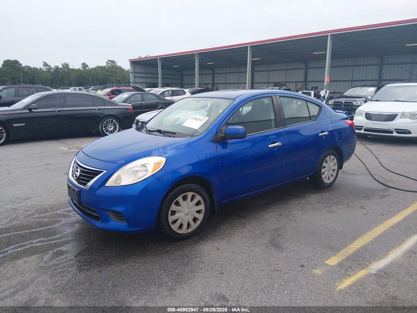 2014 NISSAN VERSA auction photo 2