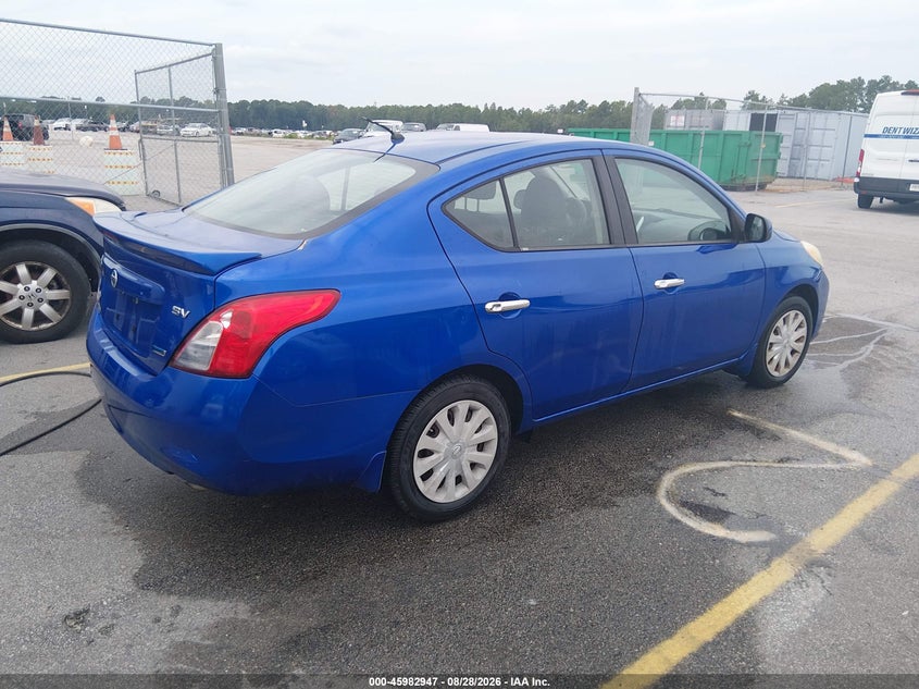 2014 NISSAN VERSA auction photo 4