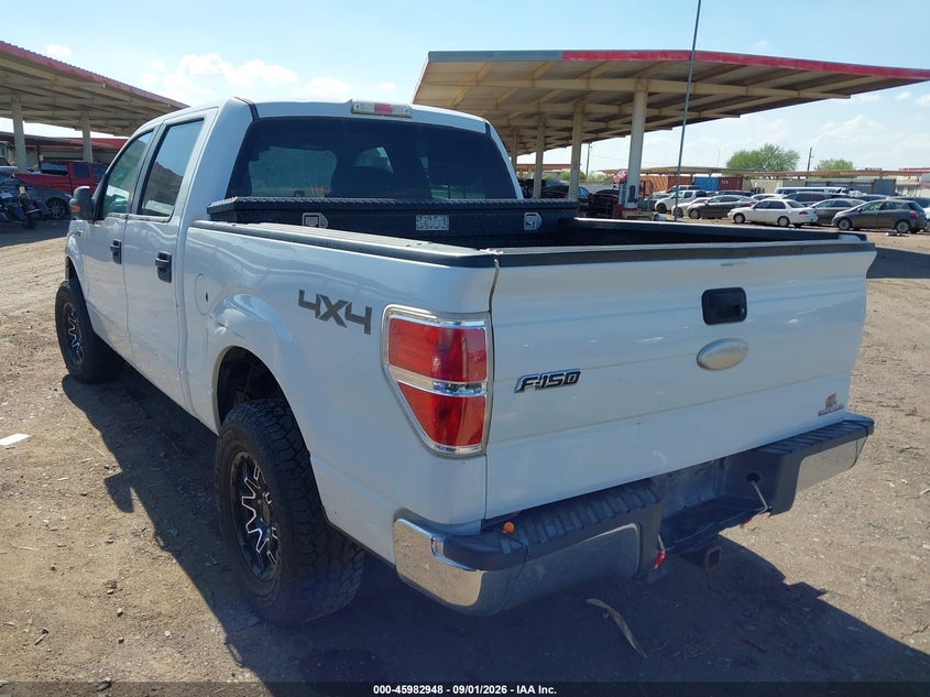 Vin: 1ftfw1efxbkd44051, lot: 46482221, ford f-150 xlt 20113