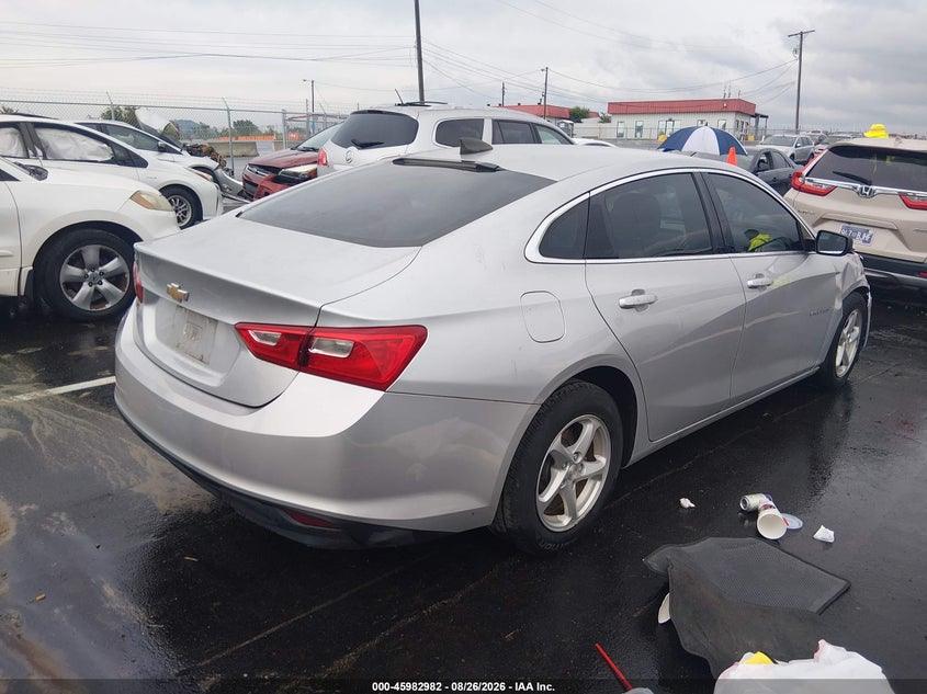 2017 CHEVROLET MALIBU auction photo 4