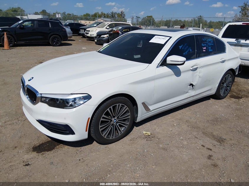 Vin: wbaja7c54jwa71203, lot: 46482256, bmw 530i xdrive 20182