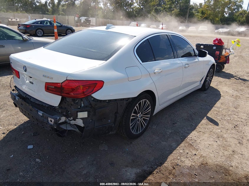 Vin: wbaja7c54jwa71203, lot: 46482256, bmw 530i xdrive 20184
