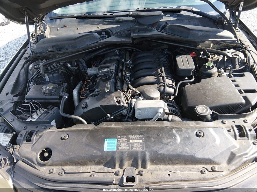 BMW 528I 2008 VIN WBANU53508CT02460