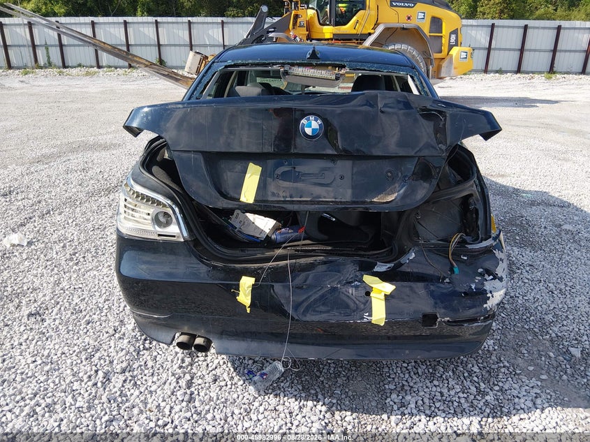 BMW 528I 2008 VIN WBANU53508CT02460