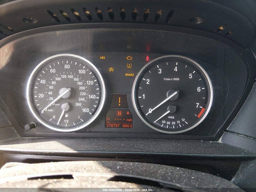 BMW 528I 2008 VIN WBANU53508CT02460