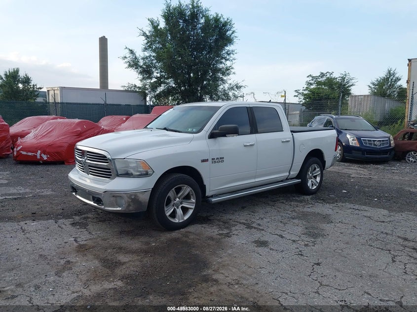 2014 RAM 1500, Обычный износ, IAAI, VIN 1C6RR7LT8ES451157 — фото 2