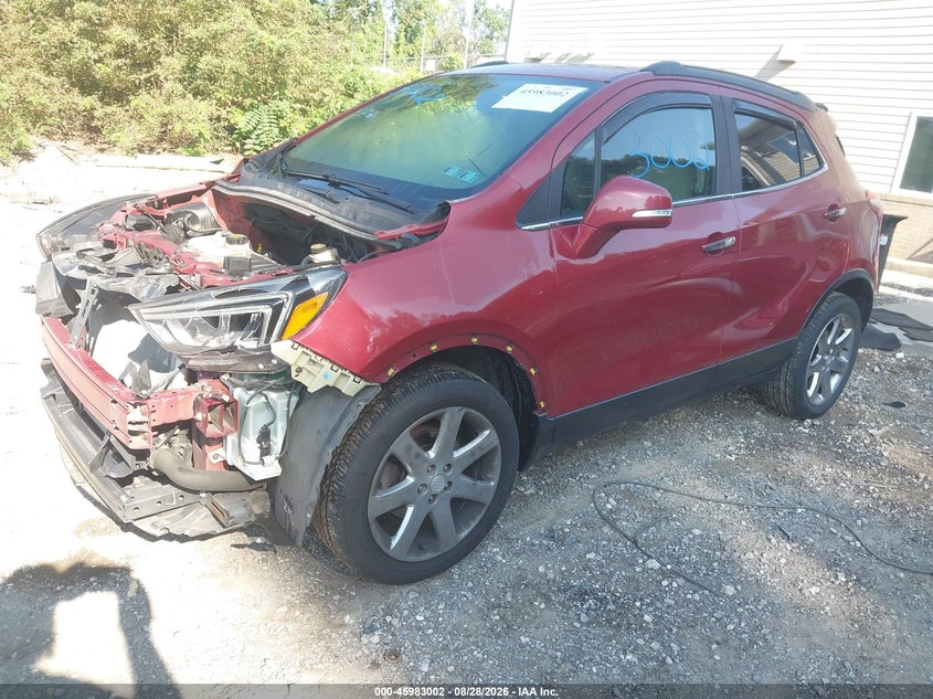 2018 Buick Encore, Front End, IAAI, VIN KL4CJGSB7JB626405 — photo 2